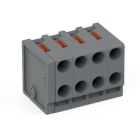 Wago Contact - Connecteur femelle pour 2 conducteurs gris