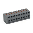 Wago Contact - Connecteur femelle pour 2 conducteurs gris