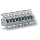 Wago Contact - Borne pour CI Bouton-poussoir 2,5mm² pas 5/5.08mm 5 pôles, gris