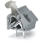 Wago Contact - Borne modulaire pour CI Bouton-poussoir 2,5mm² pas 10/10,16mm 1 pôle, gris