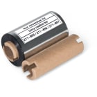 Wago Contact - Ruban encreur transfert thermique pour étiquette auto-protégée, noir, 57mm x 74m