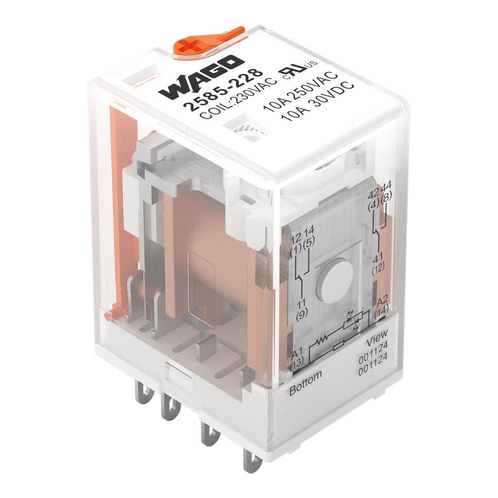 Wago Contact - Relais 2 RT - 230 V AC - 10 A