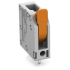 Wago Contact - Borne pour CI Levier 4mm² pas 5mm 1 pôle, gris