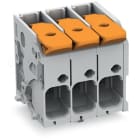 Wago Contact - Borne pour circuits imprimés Levier 6mm² pas7.5mm 2 pôles, noir