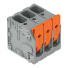 Wago Contact - Borne pour circuits imprimés Levier 6mm², gris