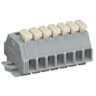 Wago Contact - Barr borne 2c 2.5mm² 7 p/a/br/fix