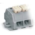 Wago Contact - Barr borne 4c 2.5mm² 6 p/a/br/fix