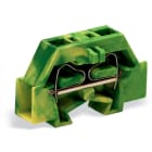 Wago Contact - Borne d'extrémité 2C / 2,5 mm² / Vert-Jaune