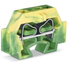 Wago Contact - Borne d'extrémité 2C / 4 mm² / Vert-Jaune