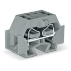 Wago Contact - Borne d'extrémité 4C / 4 mm² / Gris