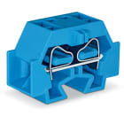 Wago Contact - Borne d'extrémité 2C / 4 mm² / Bleu