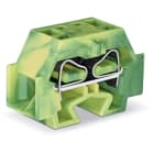 Wago Contact - Borne d'extrémité 2C / 4 mm² / Vert-Jaune