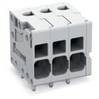 Wago Contact - Borne pour CI 4mm² pas 5mm 4 pôles, noir