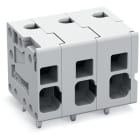 Wago Contact - Borne pour CI 4mm² pas7.5mm 2 pôles, gris