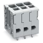 Wago Contact - Borne pour CI 4mm² pas 5mm 2 pôles, noir