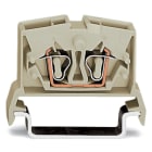 Wago Contact - Mini-borne de passage EEx EII 2C pour rail TS 35, 1 pôle, 2,5 mm , Pour câblage