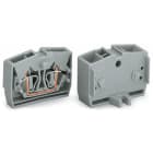 Wago Contact - Borne centrale 4C / 2,5 mm² / Orange