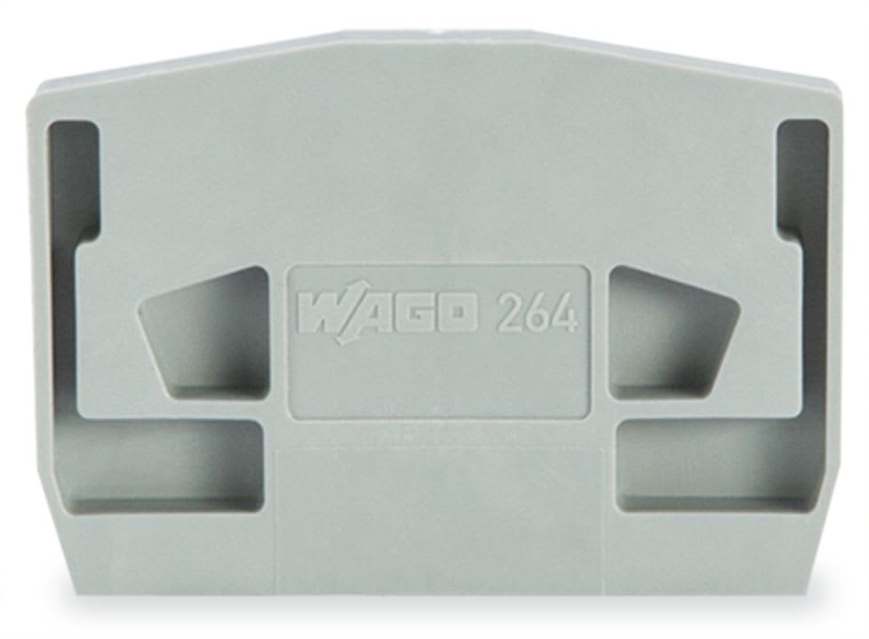 Wago Contact - Plaq.d'extr.p.vers.pied fix.encl.gri