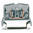 Wago Contact - Borne de passage 2C TS 35 / Gris