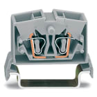 Wago Contact - Borne de passage 4C / TS 35 / Gris