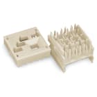 Wago Contact - PORTE-COND 2.5mm²/PIED/PART/INF/BLAN