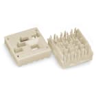 Wago Contact - PORTE-COND 2,5 mm² /QUEUE ARONDE/pôles /INF