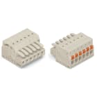 Wago Contact - Connect fem 3,5mm pi/9-pol/gris-cl
