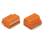 Wago Contact - Connect fem 3,81mm pi/16-pol/gris-cl