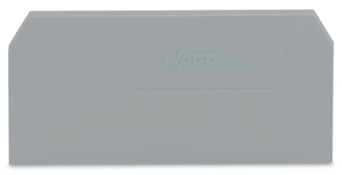 Wago Contact - Plaque intermédiaire et d'extrémité épaisseur 2 mm