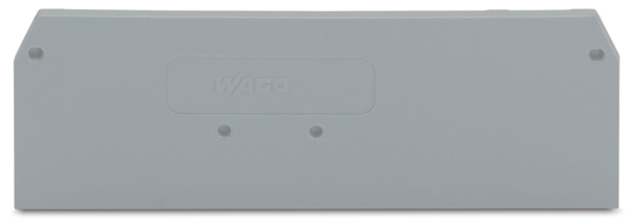 Wago Contact - Plaque intermédiaire et d'extrémité épaisseur 2 mm