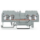 Wago Contact - Borne de passage 4C / 1,5 mm² / CFMC / Gris