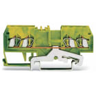 Wago Contact - Borne de protection 4C / 1,5 mm² / CFMC / Vert Jaune