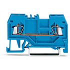 Wago Contact - Borne de passage 2C / 1,5 mm² / CFMC / Bleu