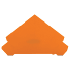 Wago Contact - Séparateur pour bornes pour capteurs / Orange