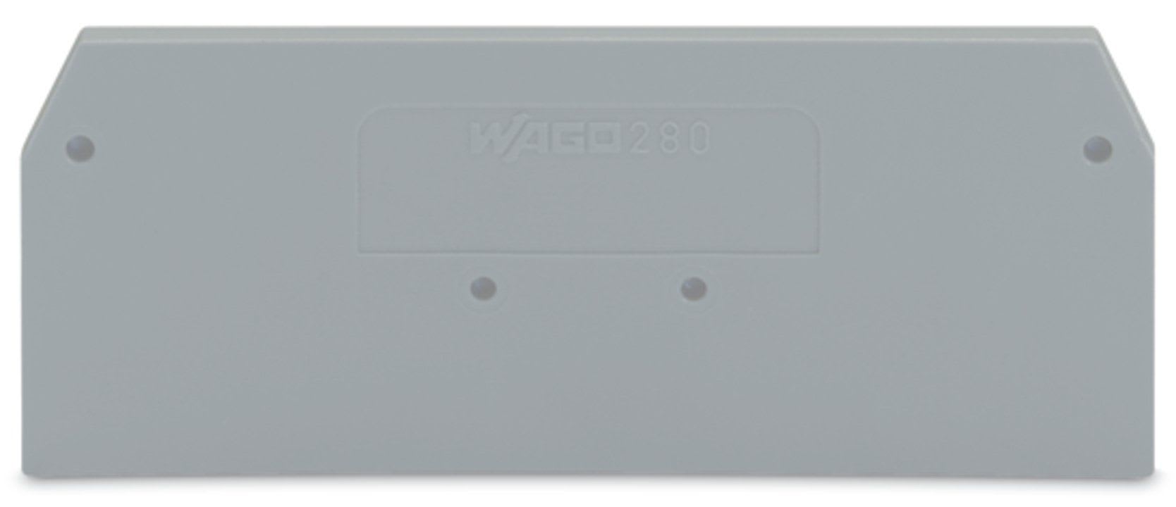 Wago Contact - Plaque intermédiaire / Gris