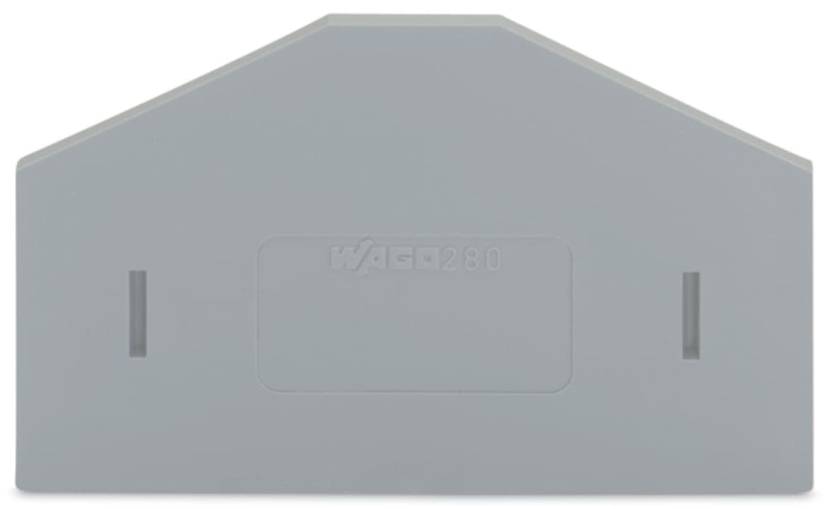 Wago Contact - Séparateur / Epaisseur 2 mm / Gris