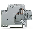 Wago Contact - Borne avec diode de suppression et avec dérivation directe au rail TS 35