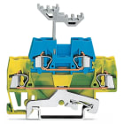 Wago Contact - Borne à 2 étages / 2,5 mm² / PE-N