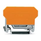 Wago Contact - Bloc de bornes de base 2C / 8 pôles / Largeur = 22 mm / Orange
