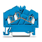 Wago Contact - Borne de passage 3C / 2,5 mm² / CFMC / Bleu