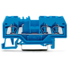 Wago Contact - Borne de passage 3C / 2,5 mm² / CFMC / Bleu