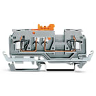 Wago Contact - Borne sectionnable grise 2C / 2,5 mm² / CFMC / Continuité blindage / Sectionneur