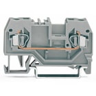 Wago Contact - Borne de passage 2C / 2,5 mm² / CFMC / Gris