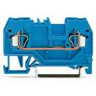 Wago Contact - Borne de passage 2C / 2,5 mm² / CFMC / Bleu