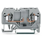 Wago Contact - Borne à diodes 2C avec diode 1 N 4007 / Circuit I / CFMC / Gris