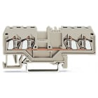 Wago Contact - Borne de passage EEx e II / 4C / 2,5 mm² / Gris clair