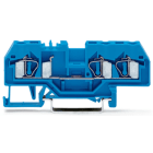 Wago Contact - Borne de passage 3C / 4 mm² / CFMC / Bleu