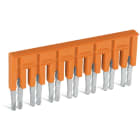 Wago Contact - Contact pontage isolé 7p orange