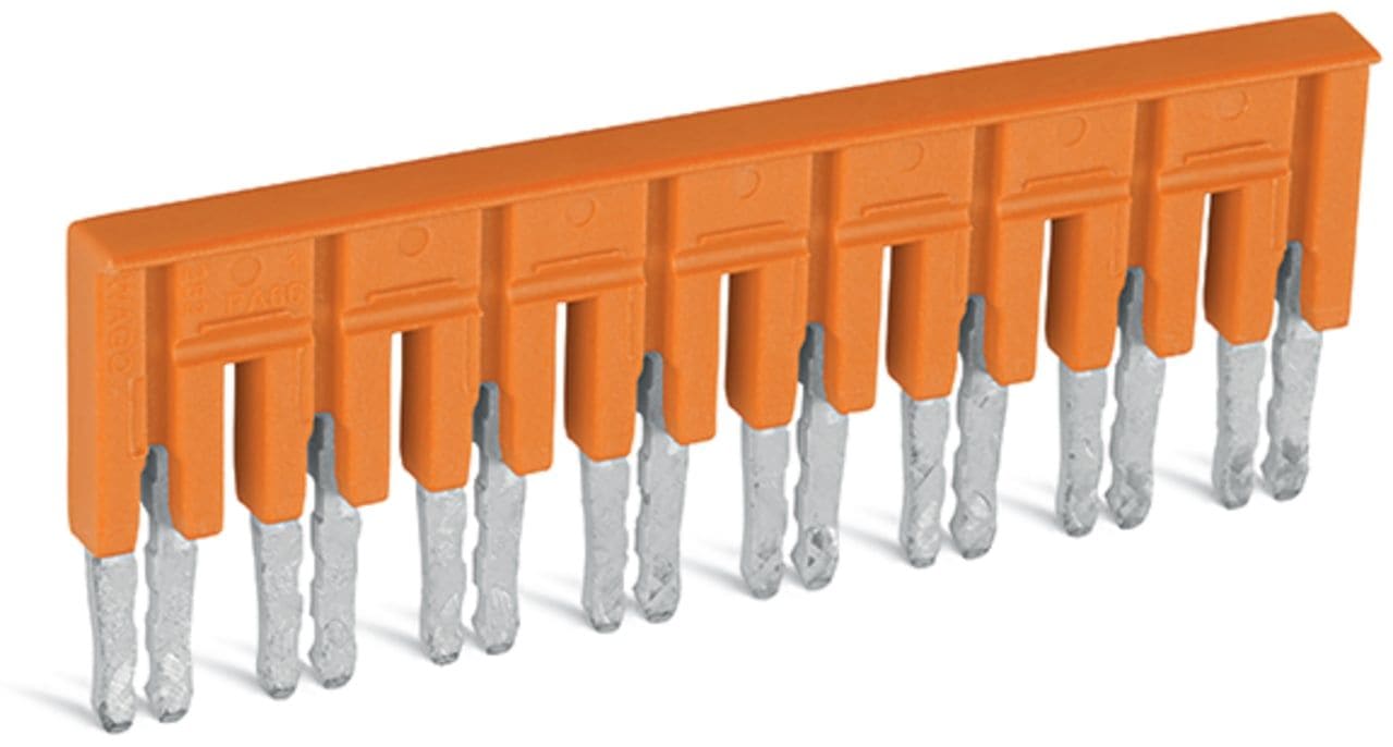 Wago Contact - Brucker isoliert orange 8-fach