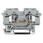 Wago Contact - Borne de passage 2C / 6 mm² / Gris